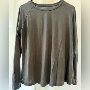 Women’s Navy Free Fly Apparel Long Sleeve Shirt